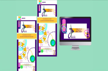 Dakiki app email design